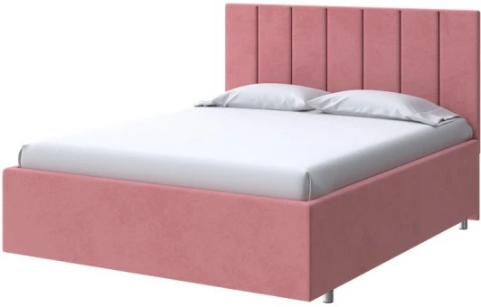 1935443 PROxSON Кровать Modern Large (Ткань: Велюр Ultra Ягодный сорбет) 160x200