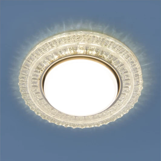 3028 GX53 CL прозрачный Встраиваемый точечный светильник Elektrostandard 3028 GX53 CL прозрачный