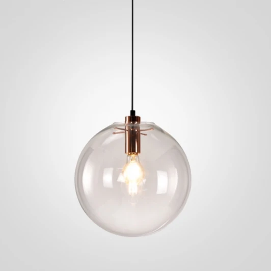 73560-22 Подвесной светильник ClassiCon Selene Сopper Sandra Lindner in 2006 D25 ЗОЛОТО (220V, на проводе, шар)