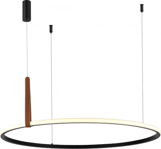 SL6131.403.42 Светильник подвесной ST Luce Shape SL6131.403.42 Черный/Черный, Терракотовый LED 1*42W 4000K