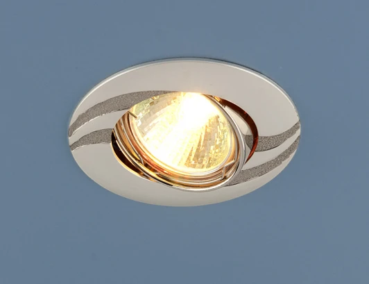8012 MR16 PS/N перл. серебро/никель Встраиваемый точечный светильник Elektrostandard 8012 MR16 PS/N перл. серебро/никель