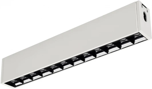 029005 Линейный настенно-потолочный светильник LED CLIP-38-LASER-S330-12W Day4000 (WH, 36 deg, 24V) (Arlight, IP40 Металл) 029005