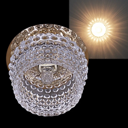 08053-9.0-001H G9 GD Встраиваемый точечный светильник Reluce 08053-9.0-001H G9 GD (220V, круглые)