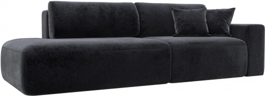 127723 Диван прямой Лига-036 НПБ Модерн подлокотник справа Лига Диванов (Велюр) арт.127723