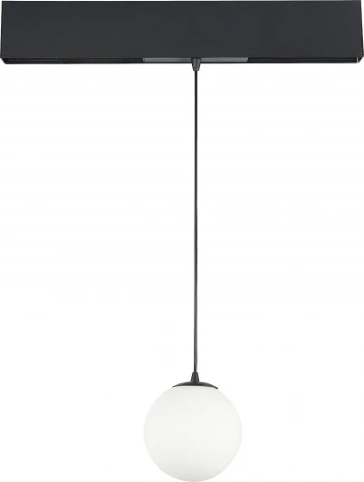 DL18794WW10BSDim Трековый светодиодный светильник для магнитного шинопровода 10Вт Donolux Bubble DL18794WW10BSDim (24V, шар)