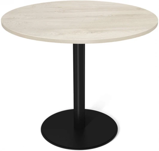 8133968601 Стол Sheffilton SHT-TU43/TT 80 ЛДСП черный муар/дуб беленый