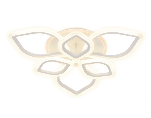 FA515 Потолочная люстра Ambrella Acrylica FA515 (регулировка яркости, LED, 220V, пульт управления, цветы)