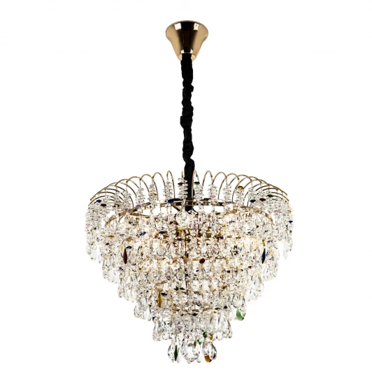 ML.850.9 GD Подвесная люстра хрустальная Modelux MODELUX ML.850.9 GD