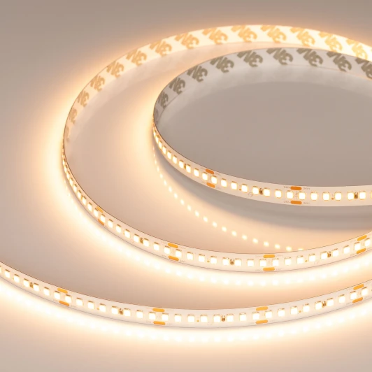 055994 Светодиодная лента RT-A192-10mm 24V Warm2400 (17.6 W/m, IP20, 2835, 5m) (Arlight, высок.эфф.150 лм/Вт) 055994