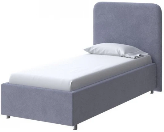 2019743 PROxSON Кровать Олаф (Ткань: Велюр Casa Благородный серый) 90x200