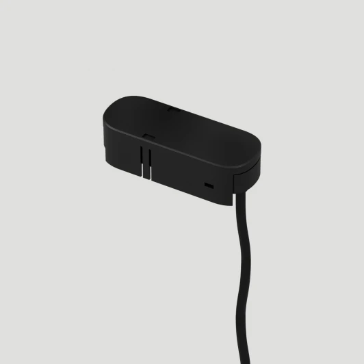 TR5215-BK Подвод питания универсальный (середина/торец) Denkirs Air Base TR5215-BK (48V)