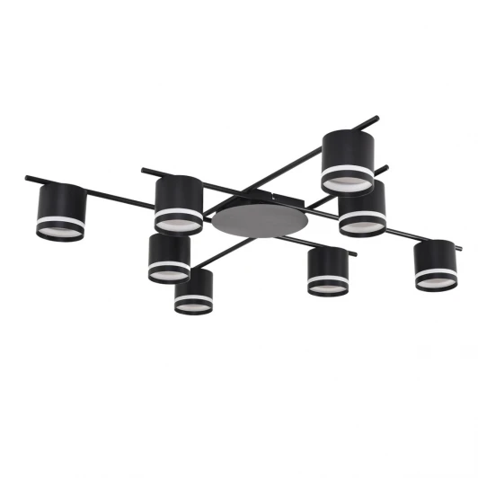 8362/8C Потолочная люстра Lumion Berty 8362/8C черный, металл/акрил GX53 LED 8*7W 220V