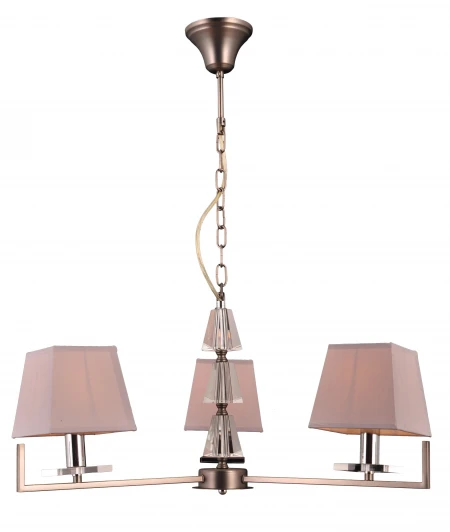 75006/3C SILVER GRAY Подвесная люстра Natali Kovaltseva 75006/3C SILVER GRAY