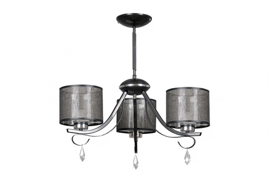 885/3 Потолочная люстра Emibig Ultra Black 885/3