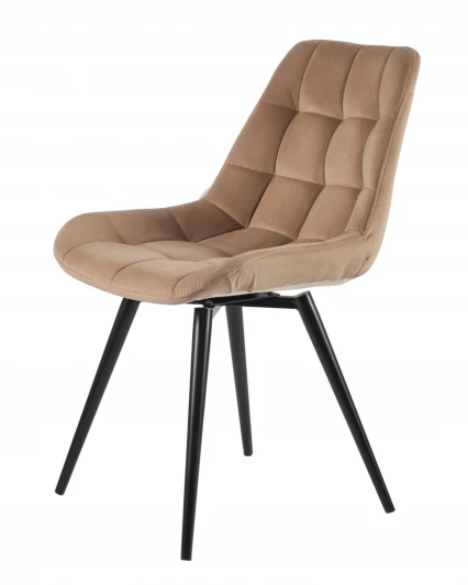 MF1005-1 Стул MyFar Феникс поворотный микровелюр капучино MF1005-1