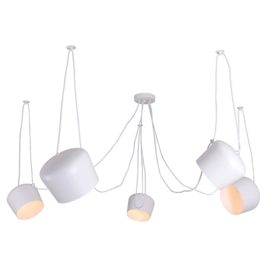 LSP-8175 Подвесная люстра Lussole Loft Shirley LSP-8175 (220V, на тросе, паук, IP21)