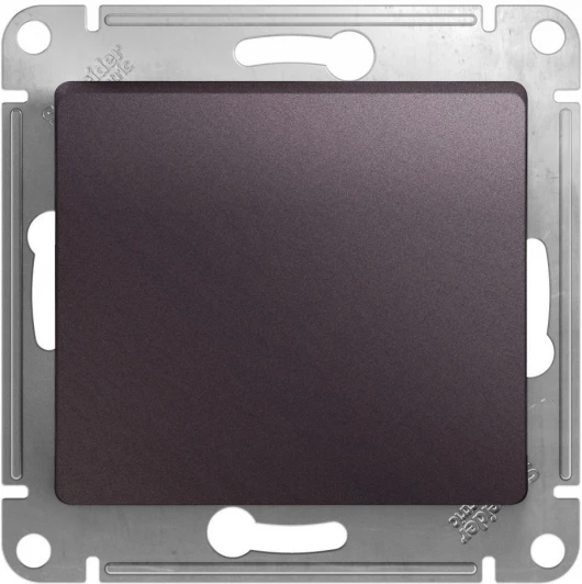 GSL001415 Выключатель встраиваемый одноклавишный (сиреневый туман) Systeme Electric Glossa GSL001415