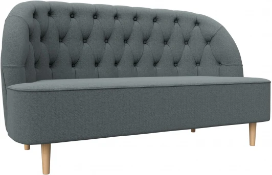 126028 Кушетка Амиса (Серый/Рогожка) Лига Диванов арт.126028