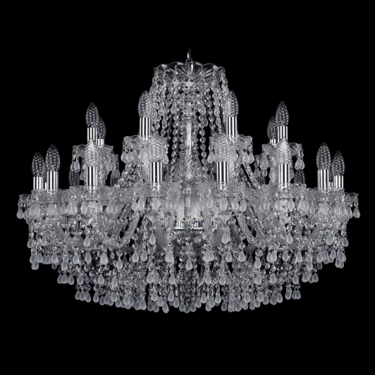 1410/16+8/300 Ni V0300 Подвесная люстра Bohemia 1410 1410/16+8/300/Ni/V0300