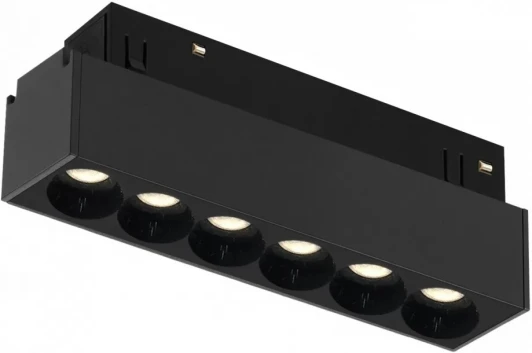 4822-002-L120-6W-38DG-3000K-BK Трековый магнитный светильник 48V iLedex Vision48/22 4822-002-L120-6W-38DG-3000K-BK