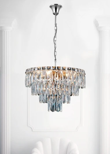 LH0066/8H-CR-CL Подвесная люстра Lumien Hall Kristin LH0066/8H-CR-CL