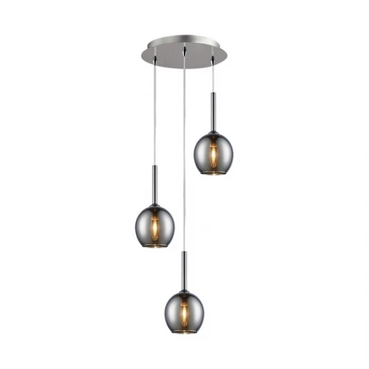 MD1629-3B(chrome) Подвесной светильник Zumaline Monic MD1629-3B(chrome)