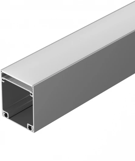 017358 Профиль BOX60-ONTOP-2000 ANOD (Алюминий) 017358 Arlight