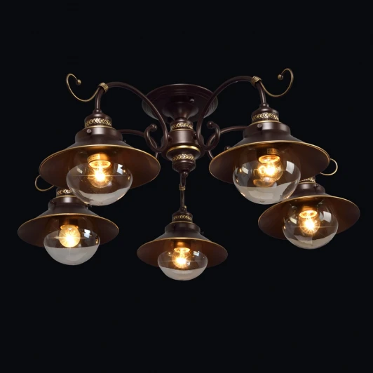 1-4565-5-CF E27 Потолочная люстра Максисвет 4565 1-4565-5-CF E27