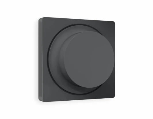 AP9055 Лицевая панель Ambrella Volt ALFA (Графит Мягкое касание) для светорегулятора универсального QUANT AP9055