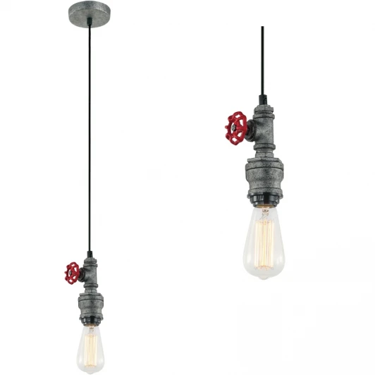 DLC-V106 E27 GREY Подвесной светильник Fametto Vintage DLC-V106 E27 GREY