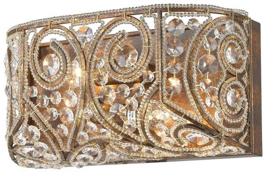 WE316.02.501 Хрустальный настенный светильник Monica WE316.02.501