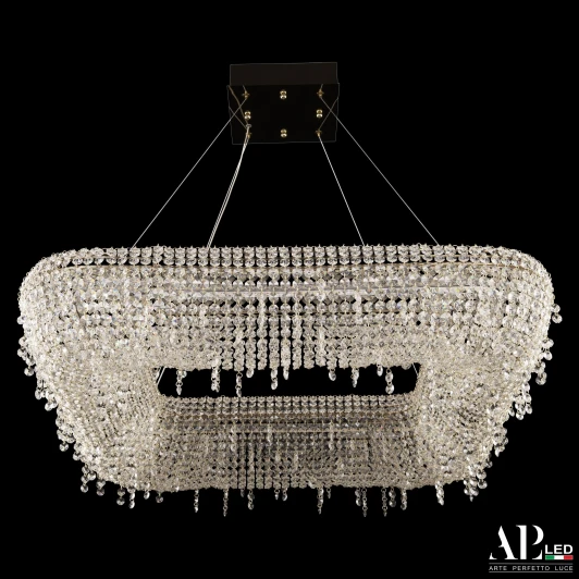 S504.0.80.B.4000.Gold Подвесная люстра светодиодная APL LED Rimini S504.0.80.B.4000.Gold