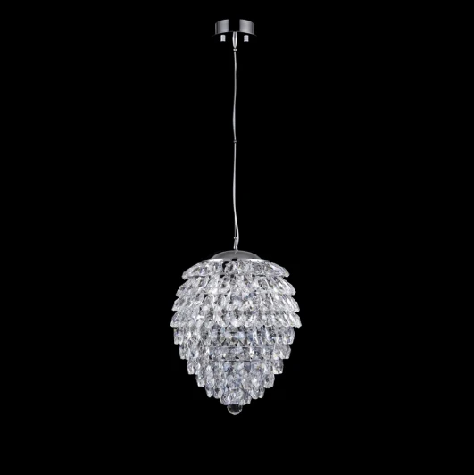 CHARME SP2+2 LED CHROME/TRANSPARENT Подвесной светильник Crystal Lux Charme SP2+2 LED CHROME/TRANSPARENT