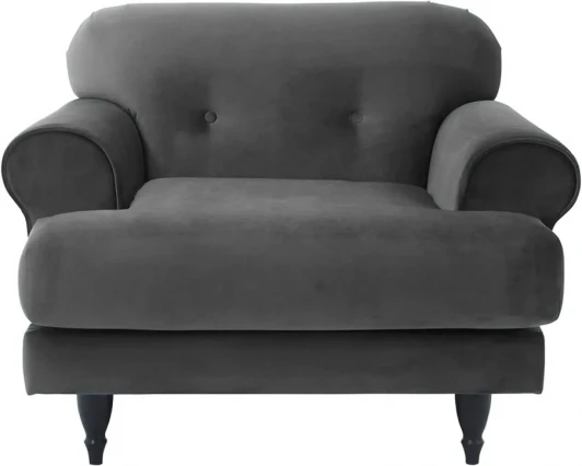 328719 Кресло Italia ОГОГО (арт.328719), (Ткань/Темно-серый)