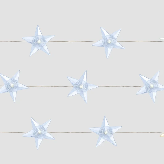41648 Гирлянда линейная Feron CL572 41648 Звездочки, статичная, 4,5м USB 5000K