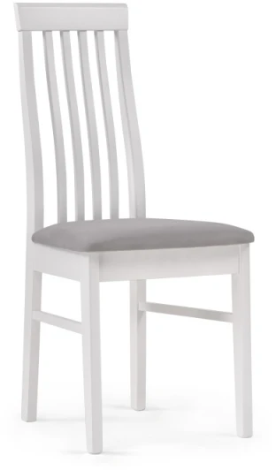 528938 Деревянный стул Woodville Рейнир серый / белый 528938