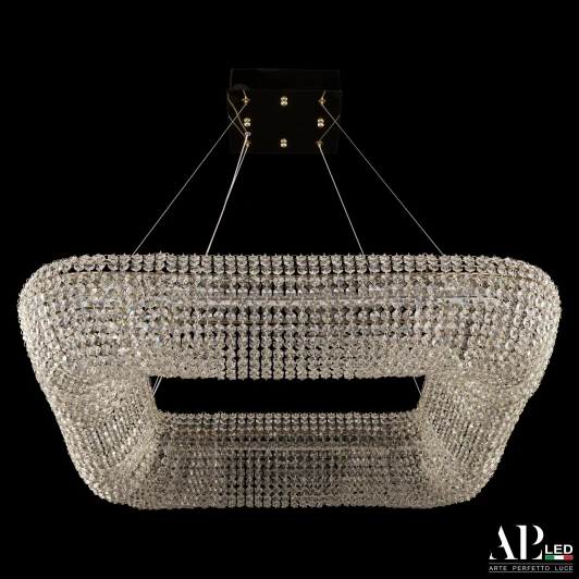 S504.0.80.A.4000.Gold Подвесная люстра светодиодная APL LED Rimini S504.0.80.A.4000.Gold