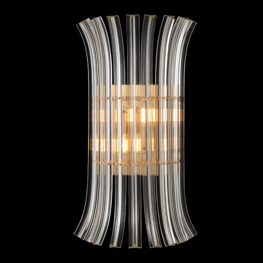 CASCADA AP2 BRASS Бра Crystal Lux CASCADA AP2 BRASS