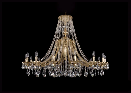 1771/16/490/A/G Подвесная люстра Bohemia 1771 1771/16/490/A/G