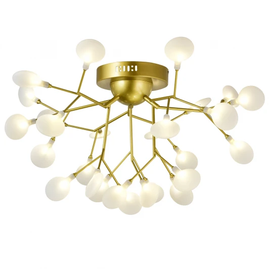 GRACE 75126/6C GOLD SATIN Потолочная люстра Natali Kovaltseva Grace 75126/6C GOLD SATIN