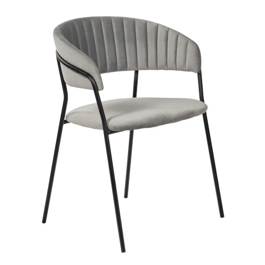 FR 0797 Стул Turin чёрный с золотыми ножками