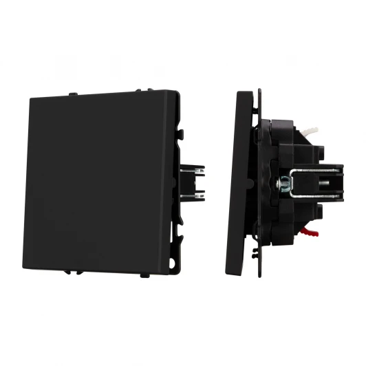 054243 Механизм выключателя одноклавишный непроходной SWT-NOBE-MK01-SFPL-BK (230V, 10A) (Arlight) 054243