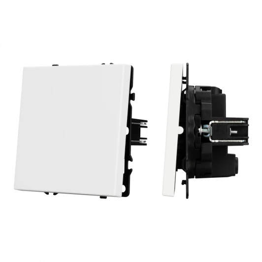 054234 Механизм выключателя одноклавишный перекрёстный SWT-NOBE-MKX1-SFPL-WH (230V, 10A) (Arlight) 054234