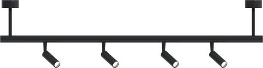 ST1652.447.18 Модульный светильник ST Luce Techno ST1652.447.18 Черный LED 1*18W 4000K 1350Lm 48V (круглые)