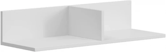 855059 Полка ОГОГО малая Rili (ЛДСП/Белый)