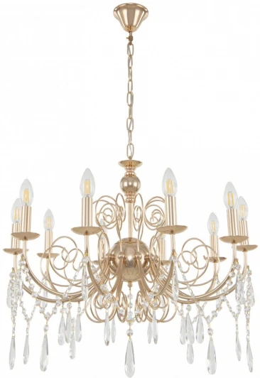 345620/10 FGD Подвесная люстра Arte Milano AM345620 345620/10 FGD (220V, подвески, на цепи, подсвечник, свеча)