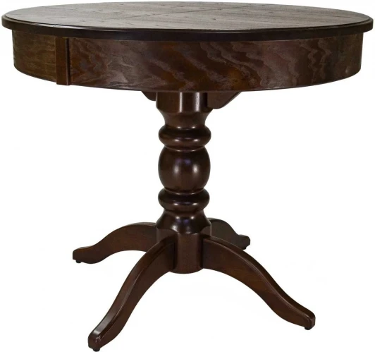 008270 Стол обеденный Фидея 4 раздвижной орех 90/130*90 от фабрики Mebelik