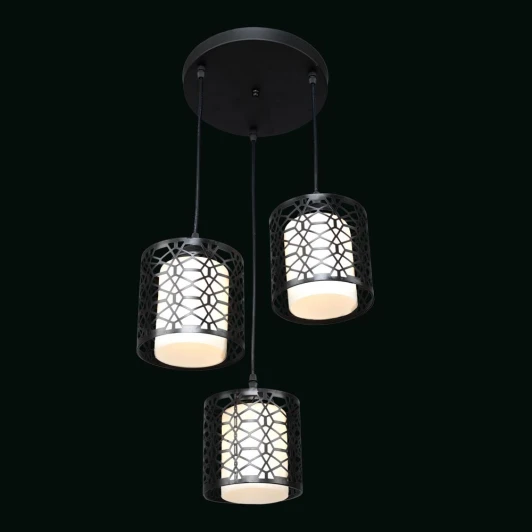 2-4940-3-BK E27 Подвесной светильник Максисвет 4940 2-4940-3-BK E27