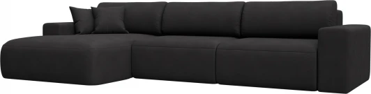 127800L Диван угловой Лига-036 НПБ Классик Лонг левый угол Лига Диванов (Замша) арт.127800L