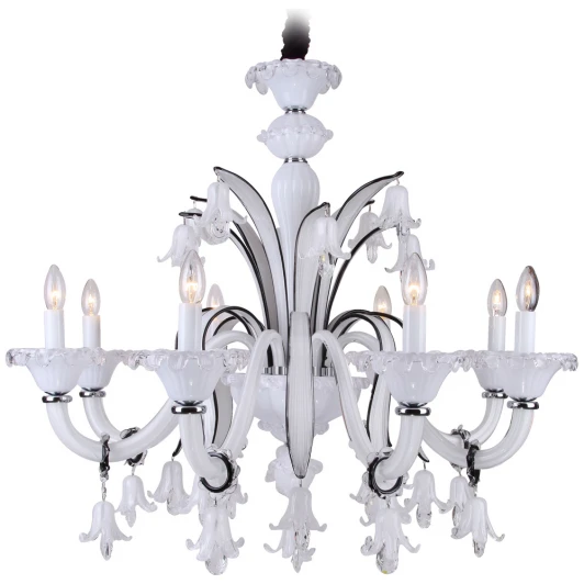 477/8-White Подвесная люстра IDLamp Loenora 477/8-White